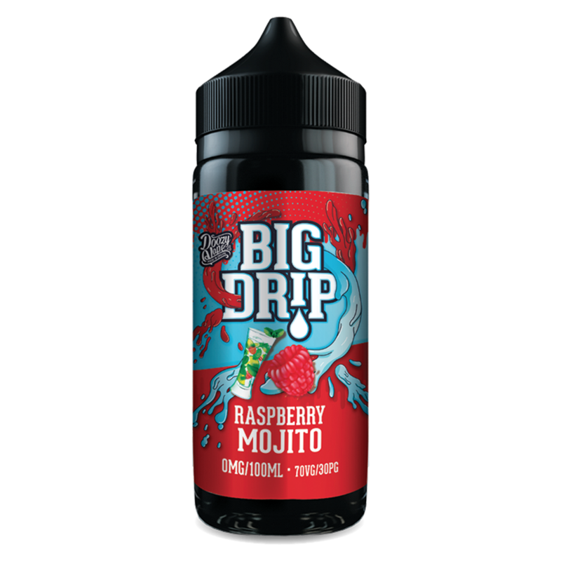 Doozy Vape Big Drip Raspberry Mojito E-liquid 100m...