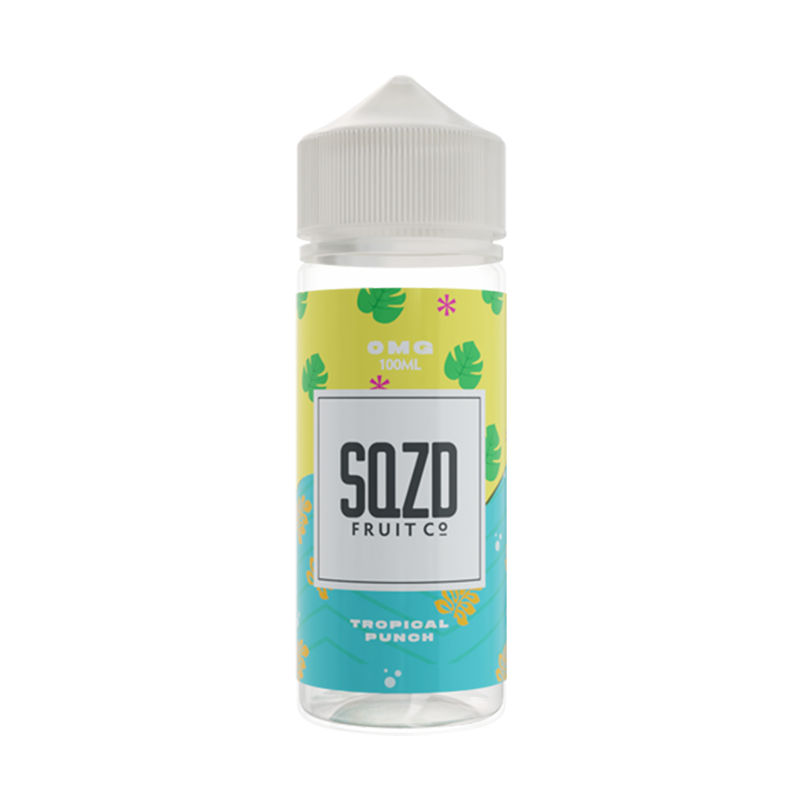 SQZD Tropical Punch 0mg 100ml Short Fill E-Liquid