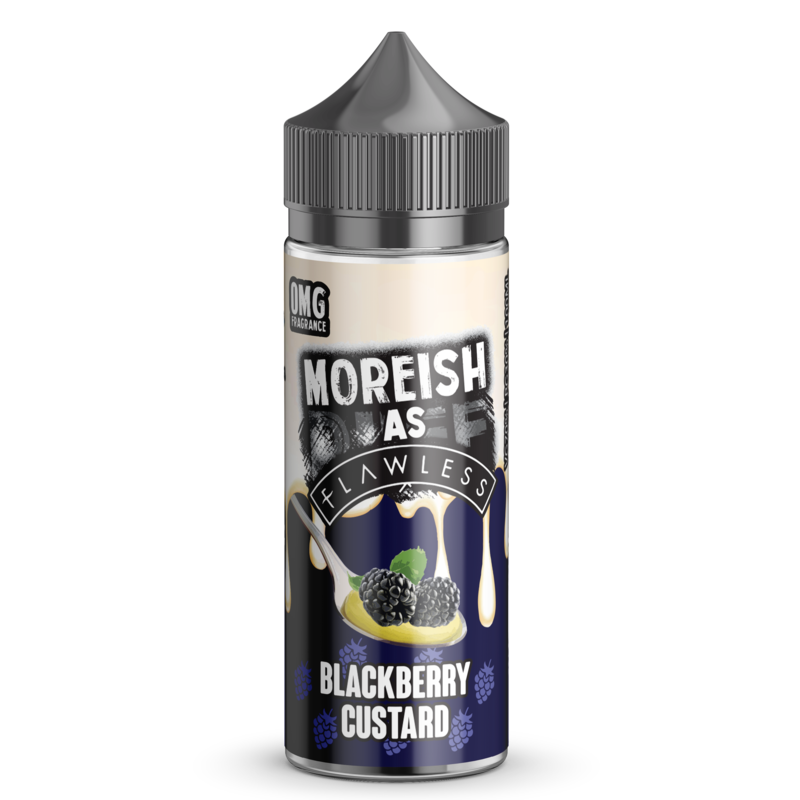 Moreish as Flawless Blackberry Custard 0mg 100ml S...