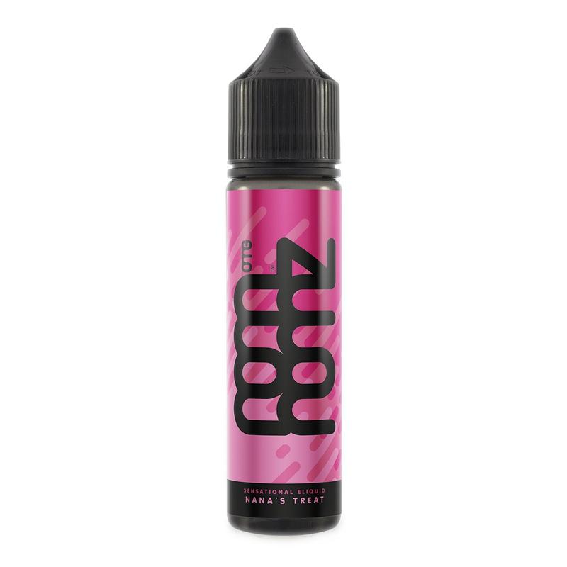 Nom Nomz Nana's Treat E-liquid 50ml Short Fill