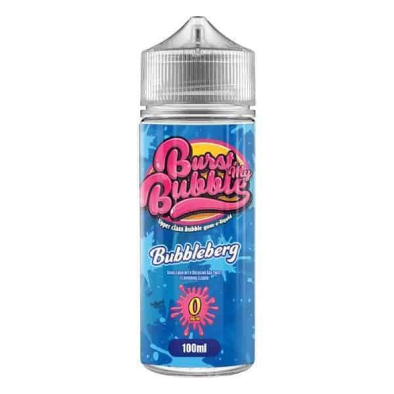 Burst My Bubble Bubbleberg 0mg 100ml Short Fill E-...