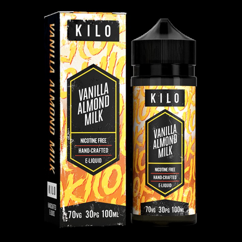 Kilo New Series: Vanilla Almond Milk 0mg 100ml Sho...