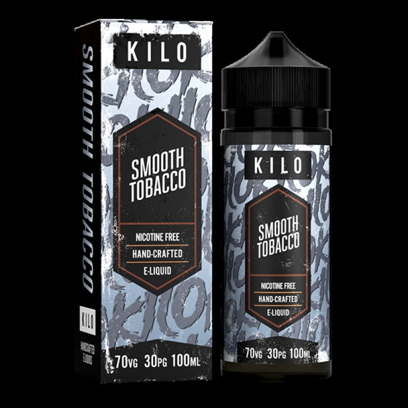 Kilo New Series: Smooth Tobacco 0mg 100ml Short Fi...