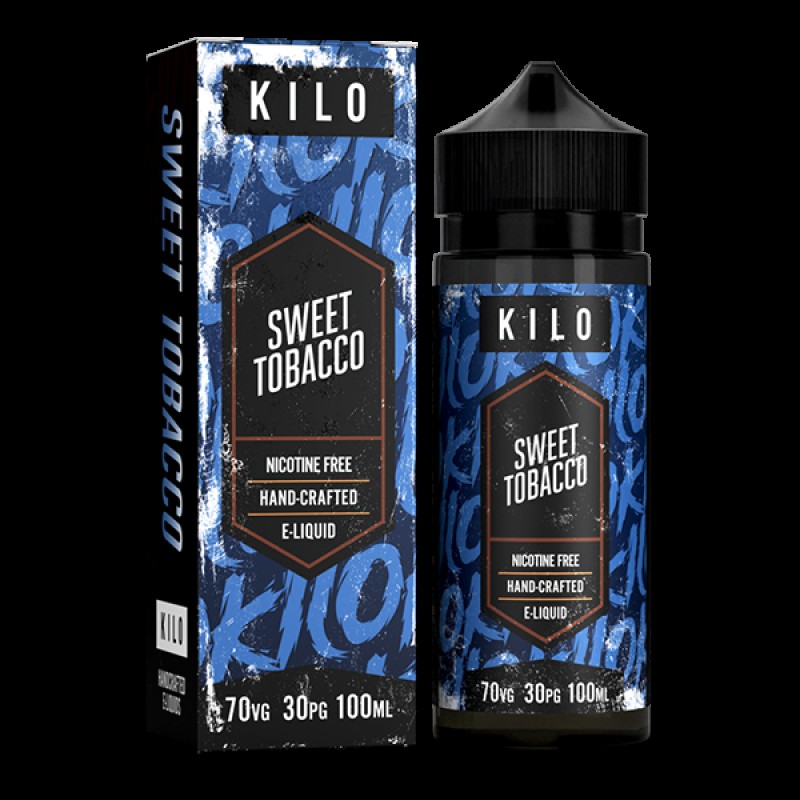 Kilo New Series: Sweet Tobacco 0mg 100ml Short Fil...
