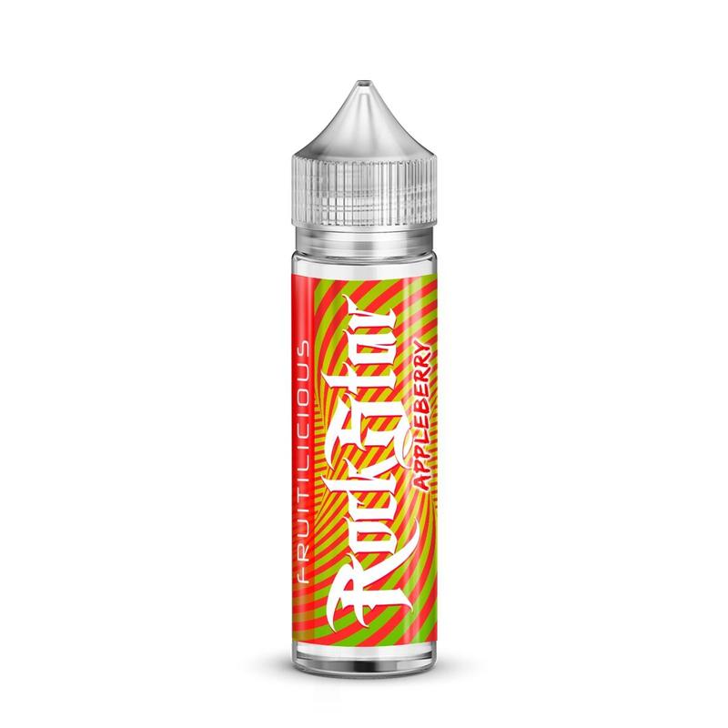 Rockstar Appleberry E-liquid 50ml Short Fill