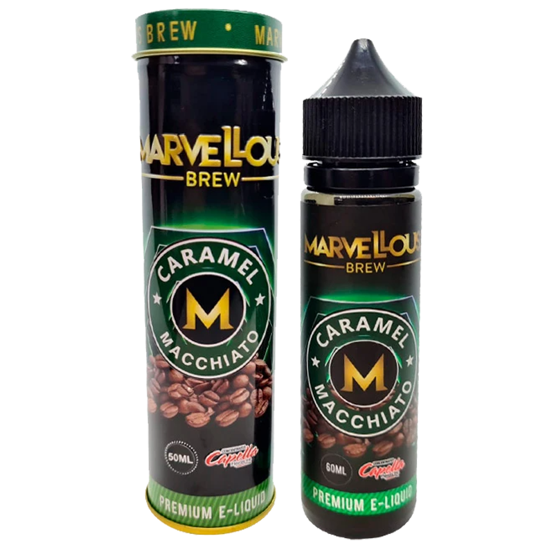 Marvellous Brew Caramel Macchiato 0mg 50ml Short F...