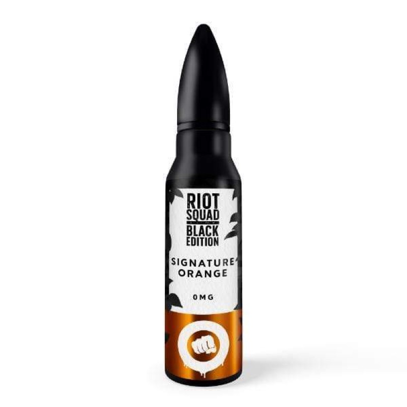 Riot Squad Black Edition Signature Orange 0mg 50ml...