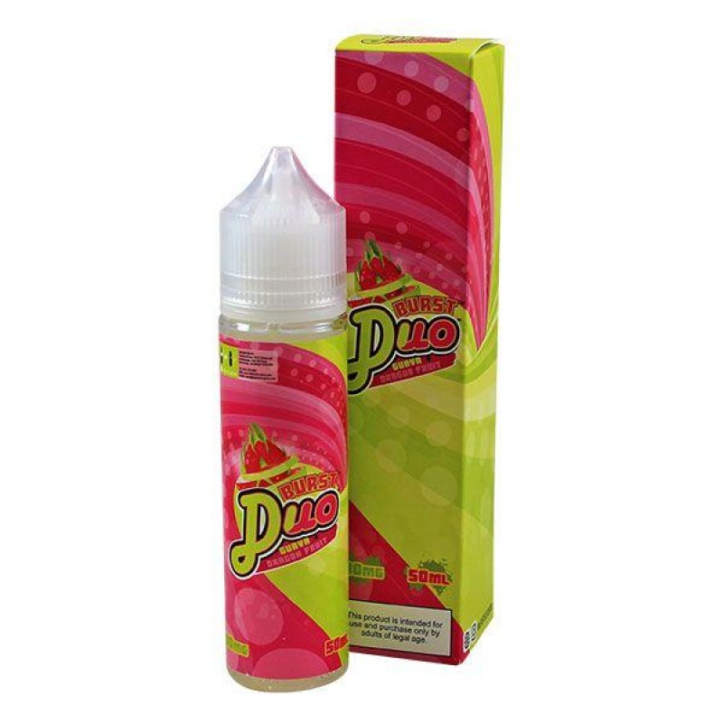 Burst Duo: Guava Dragon Fruit 0mg 50ml Short Fill ...