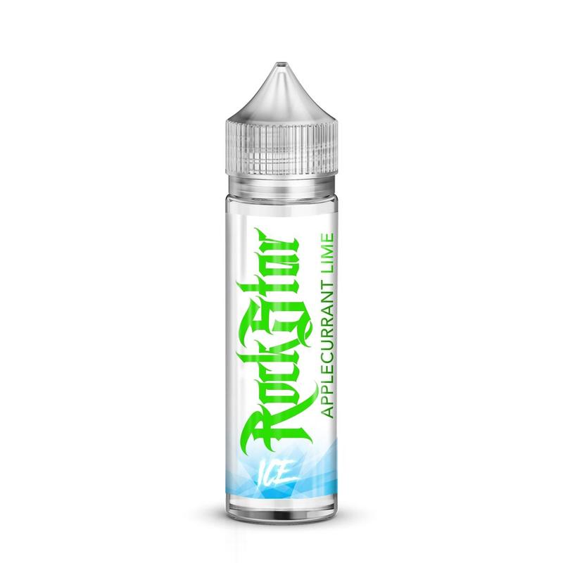 Rockstar Applecurrant Lime Ice E-Liquid 50ml Short Fill