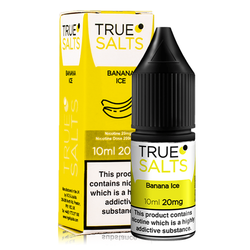 True Salts Banana Ice 10ml Nic Salt
