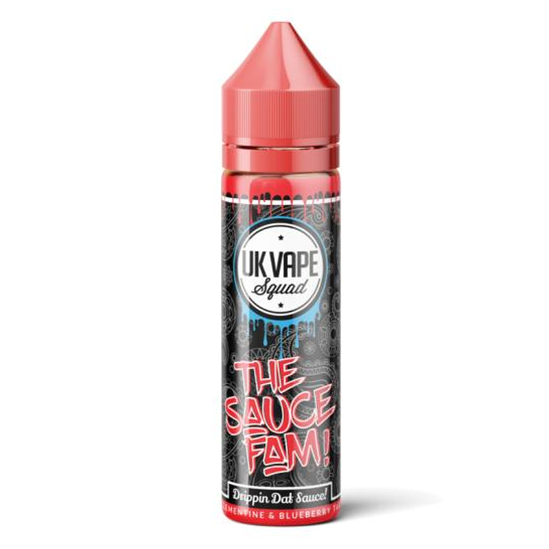 UK Vape Squad The Sauce Fam 0mg 50ml Short Fill E-...