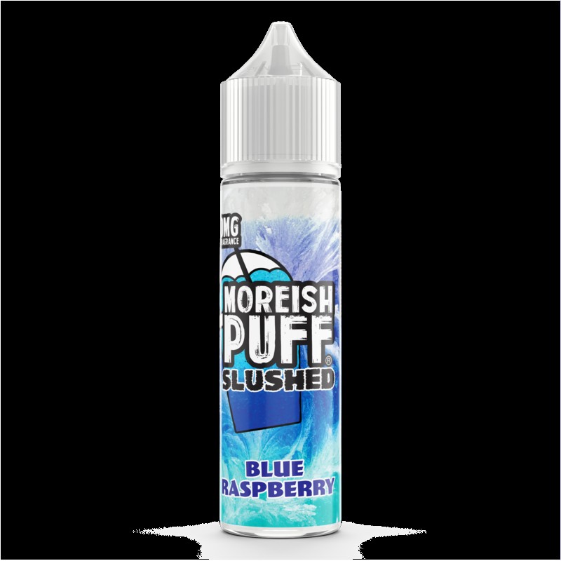 Moreish Puff Slushed Blue Raspberry 0mg 50ml Short...