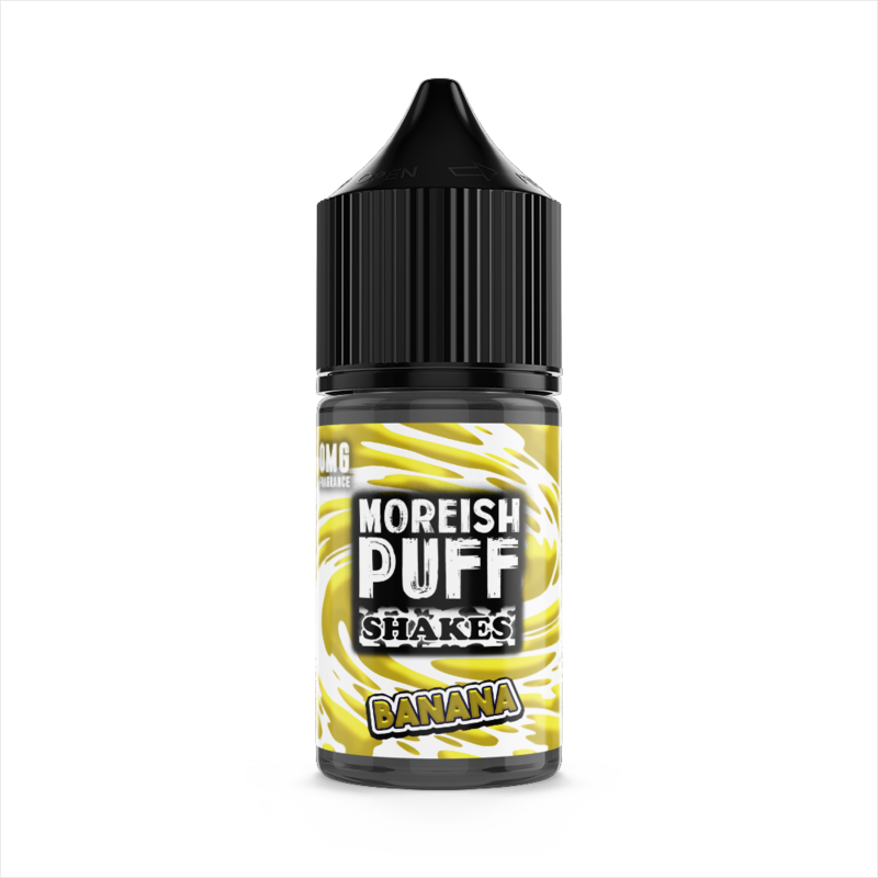 Moreish Puff Shakes Banana 0mg 25ml Short Fill E-L...