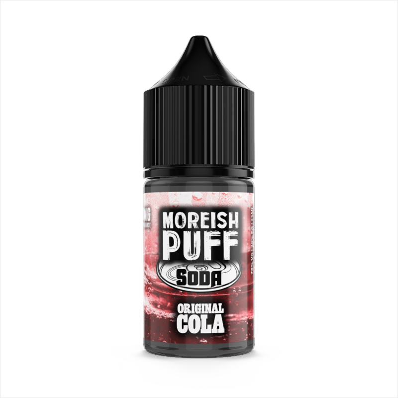 Moreish Puff Soda Original Cola 0mg 25ml Short Fil...