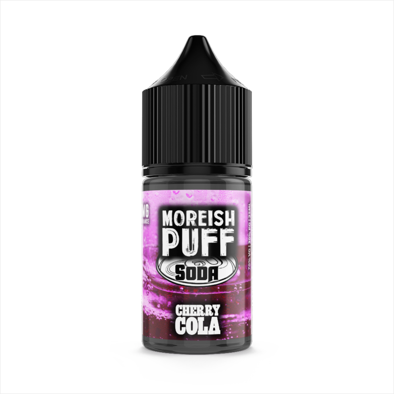 Moreish Puff Soda Cherry Cola 0mg 25ml Short Fill ...