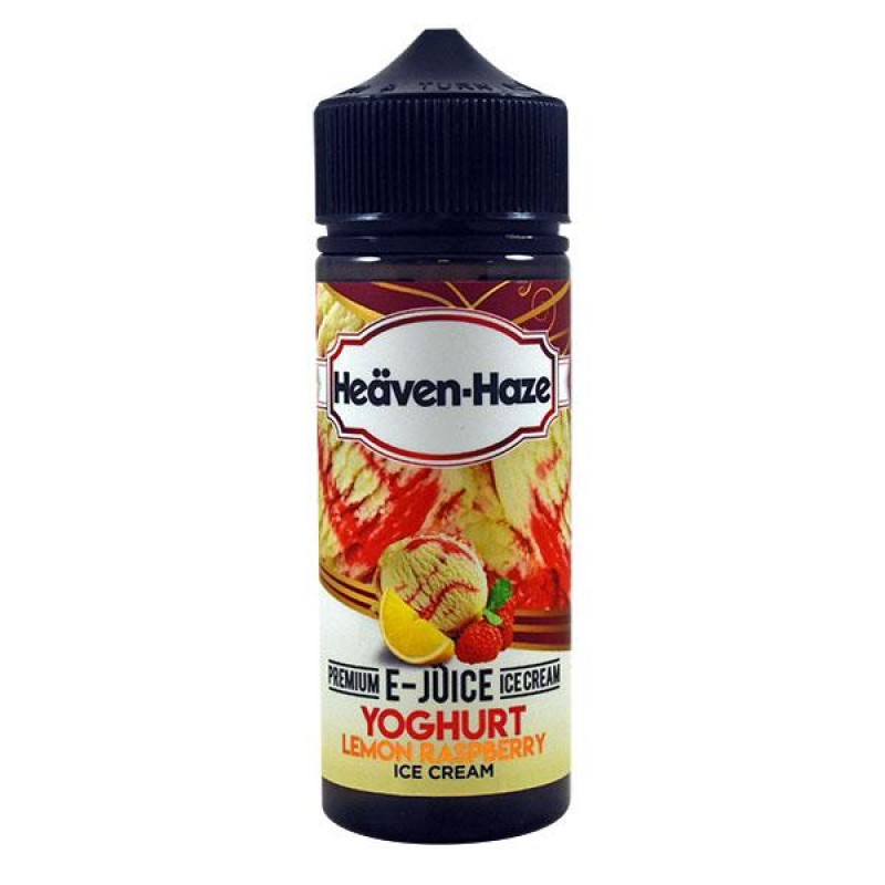 Heaven Haze Yogurt Lemon Raspberry 0mg 100ml Short...