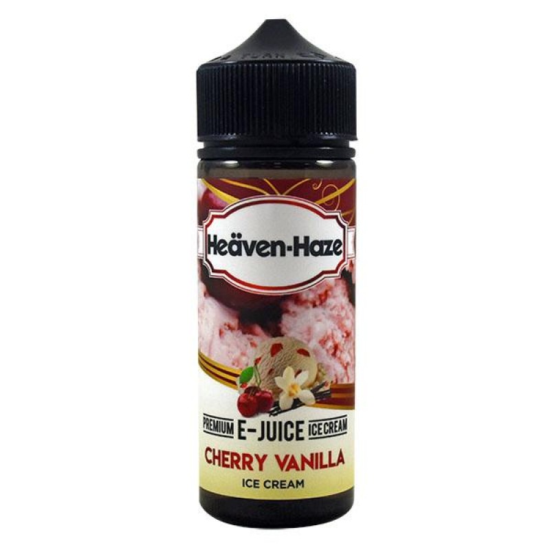 Heaven Haze Cherry Vanilla 0mg 100ml Short Fill E-...