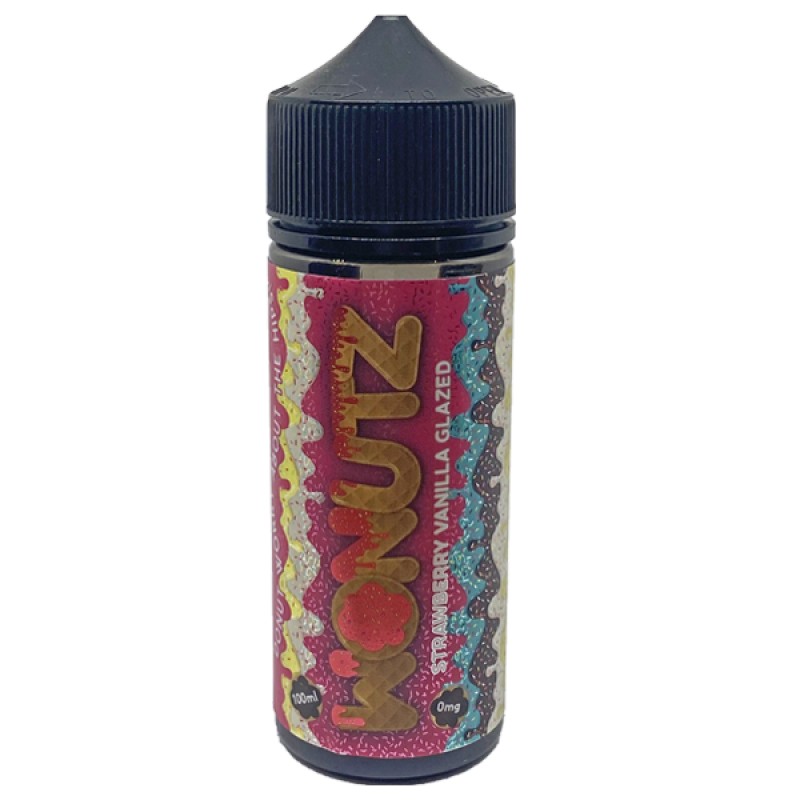 Wonutz Strawberry Vanilla Glazed E-Liquid 100ml Sh...