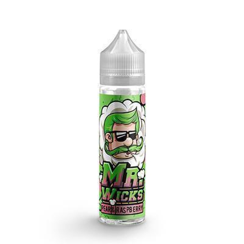 Mr Wicks Pear & Raspberry 0mg Short Fill - 50m...