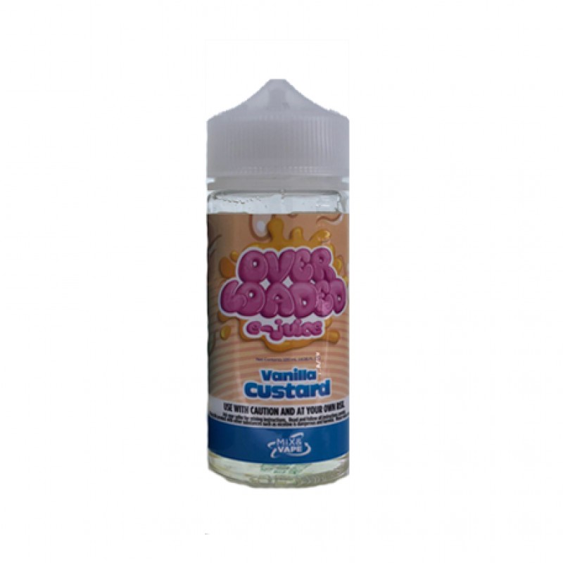 Loaded E-Juice Vanilla Custard E-Liquid 100ml Shor...