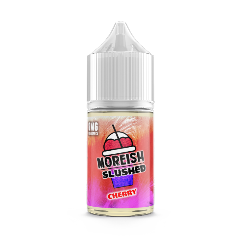 Moreish Puff Slushed Cherry 0mg 25ml Short Fill E-...