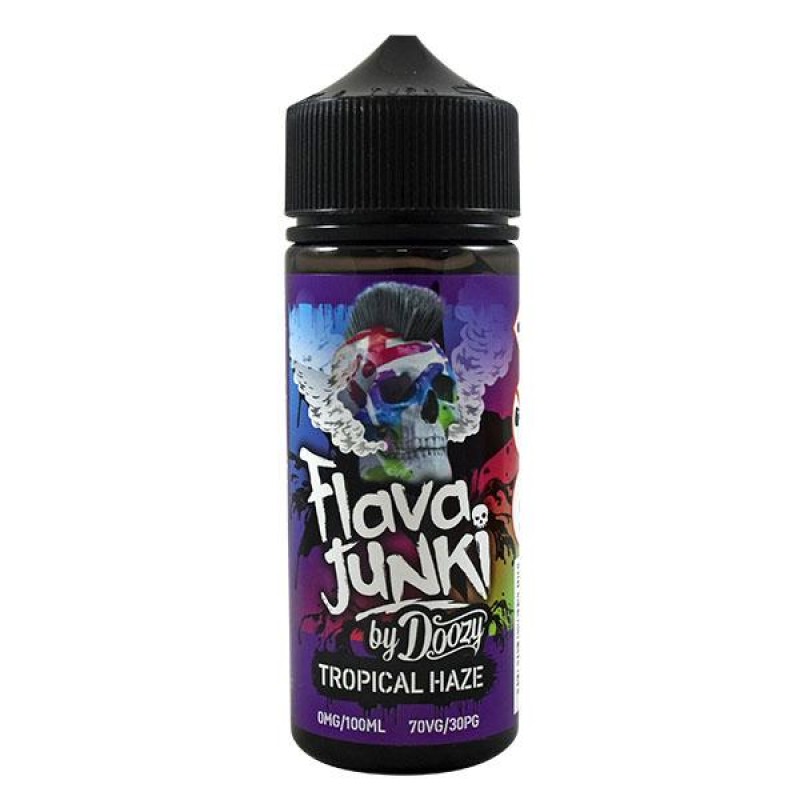 Doozy Vape Flava Junki: Tropical Haze 0mg 100ml Sh...