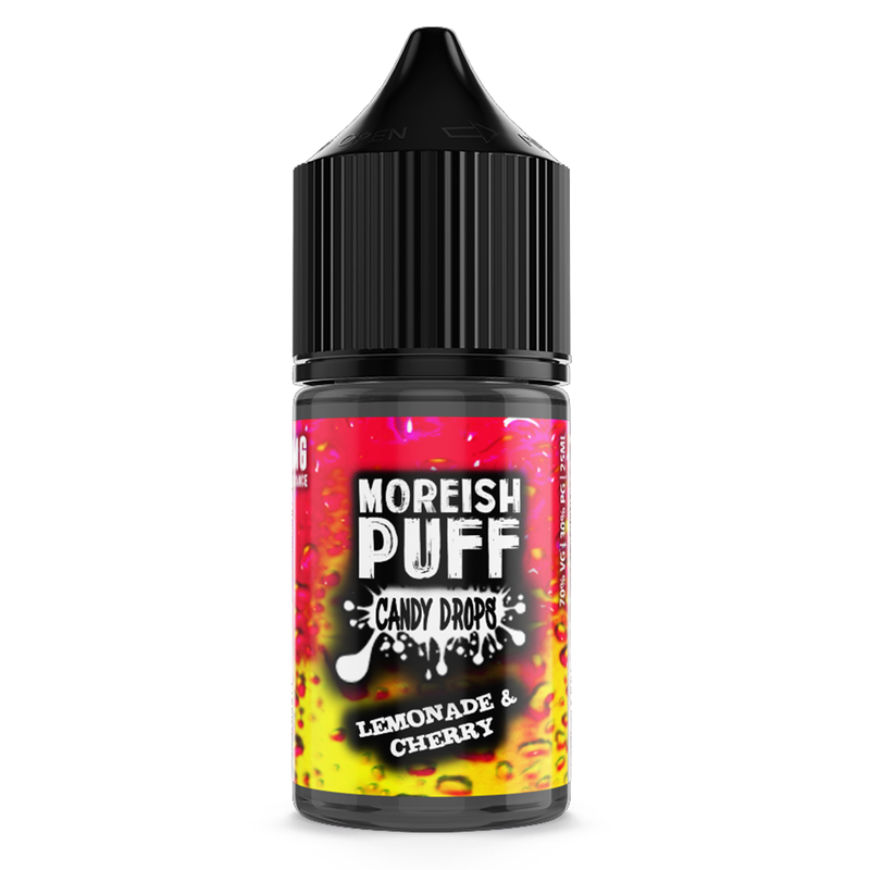 Moreish Puff Candy Drops Lemonade & Cherry 0mg...