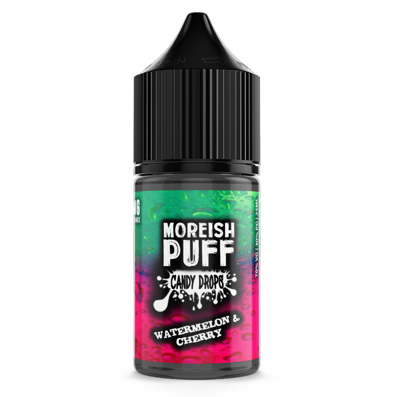 Moreish Puff Candy Drops Watermelon & Cherry 0...