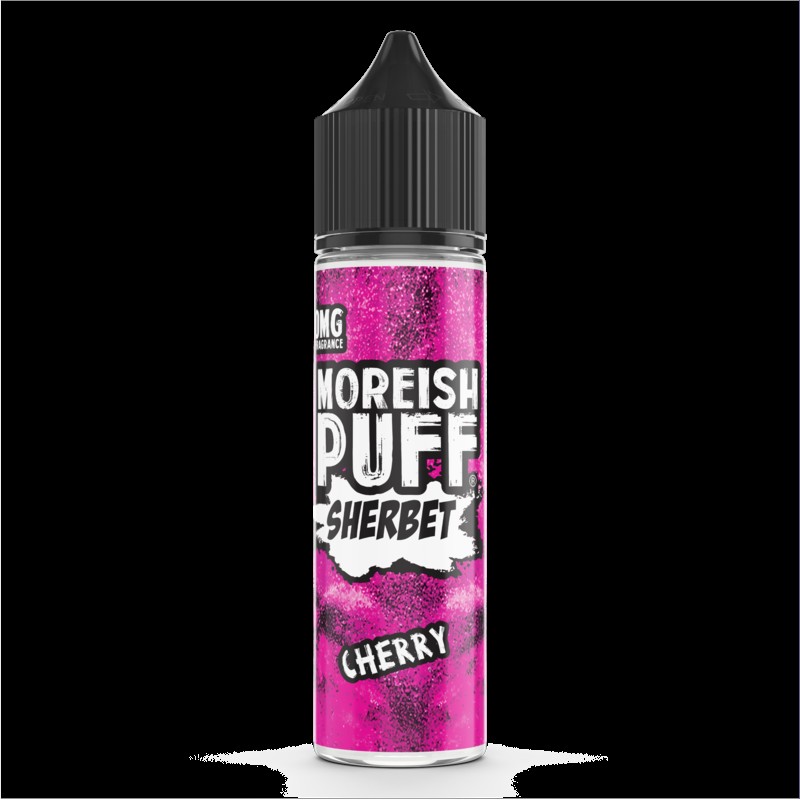 Moreish Puff Sherbet Cherry 0mg 50ml Short Fill E-...