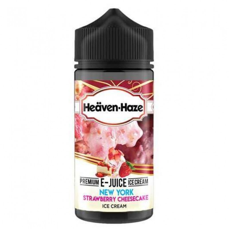 Heaven Haze New York Strawberry Cheesecake 0mg 100...