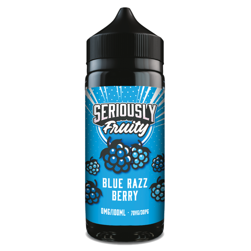 Doozy Vape Seriously Fruity: Blue Razz Berry 0mg 1...