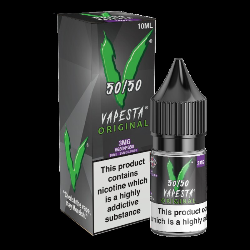 Vapesta 50/50: Original 10ml E-Liquid