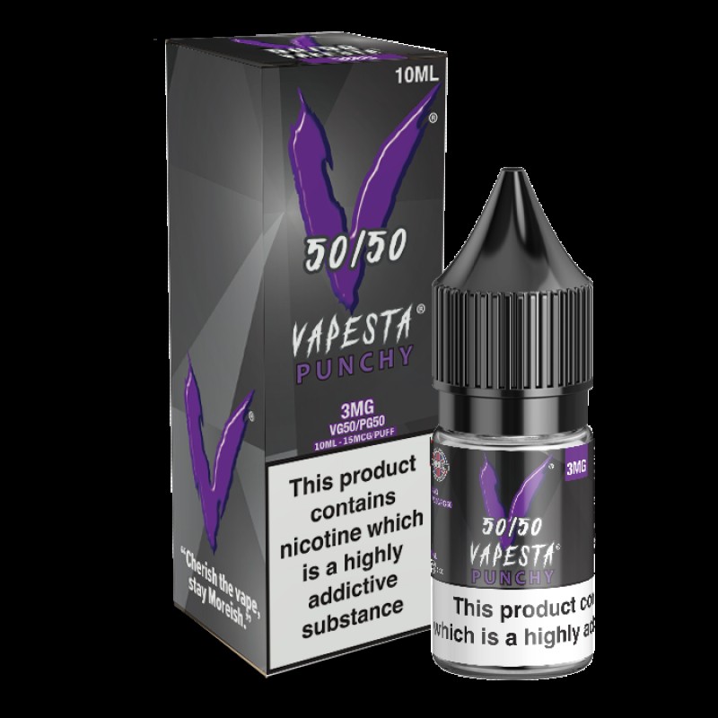 Vapesta 50/50: Punchy 10ml E-Liquid