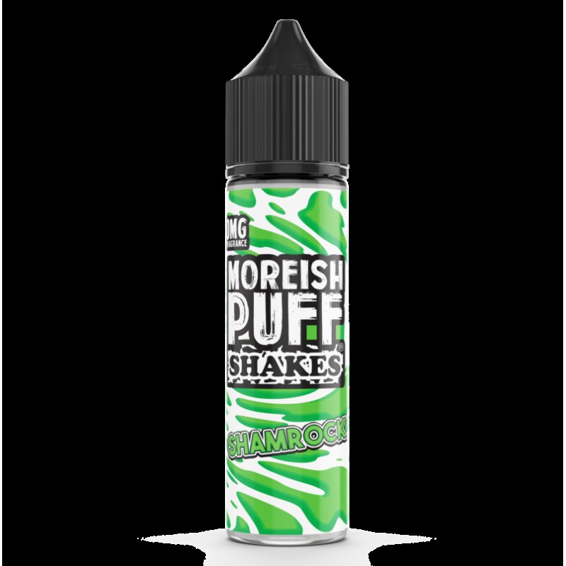 Moreish Puff Shakes Shamrock 0mg 50ml Short Fill E...