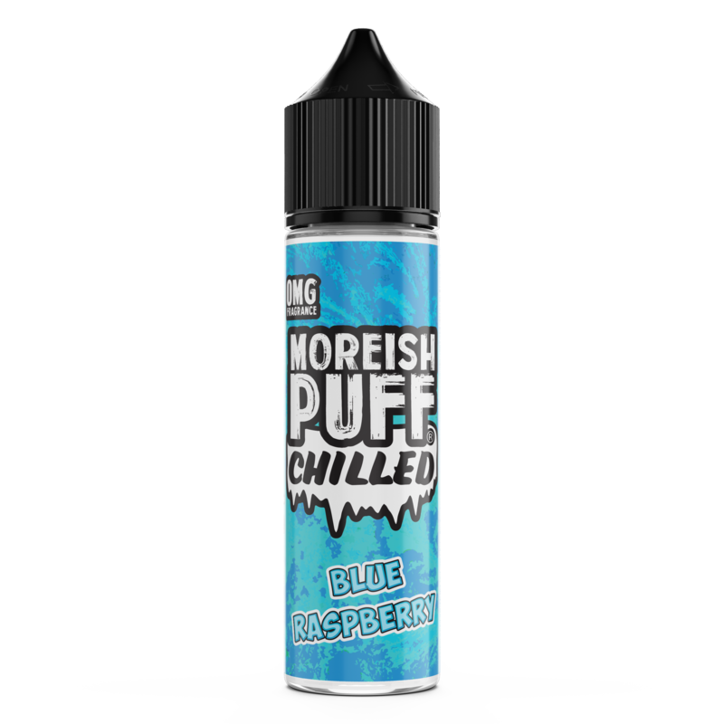 Moreish Puff Chilled Blue Raspberry 0mg 50ml Short...