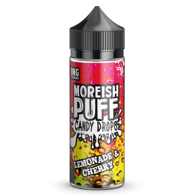 Moreish Puff Candy Drops Lemonade & Cherry 0mg...