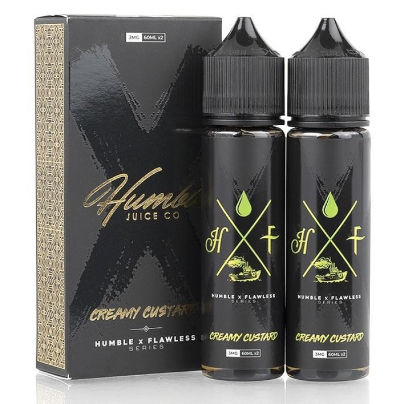 Humble Plus Humble x Flawless: Creamy Custard E-Li...