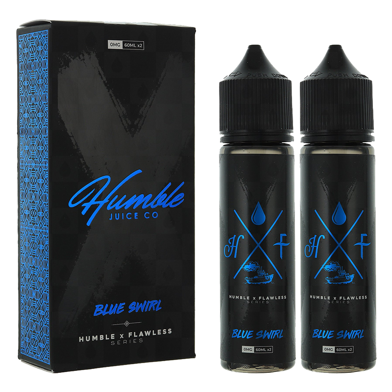 Humble Plus Humble x Flawless: Blue Swirl E-Liquid...