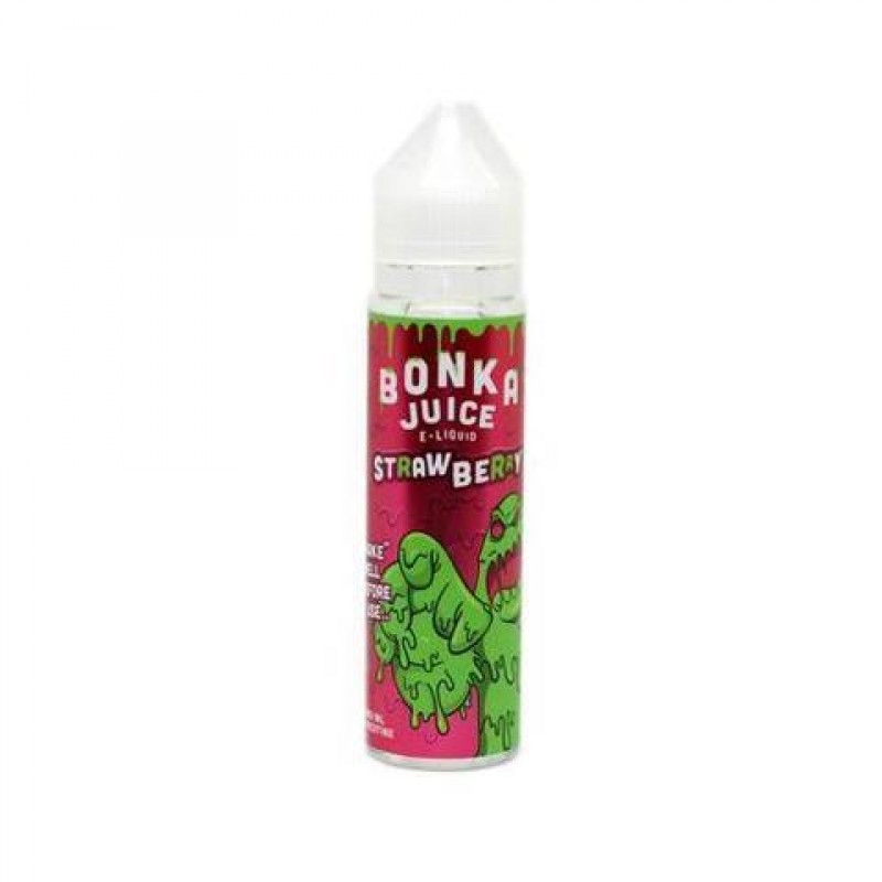 Bonka Juice StrawBerry 0mg Short Fill - 50ml