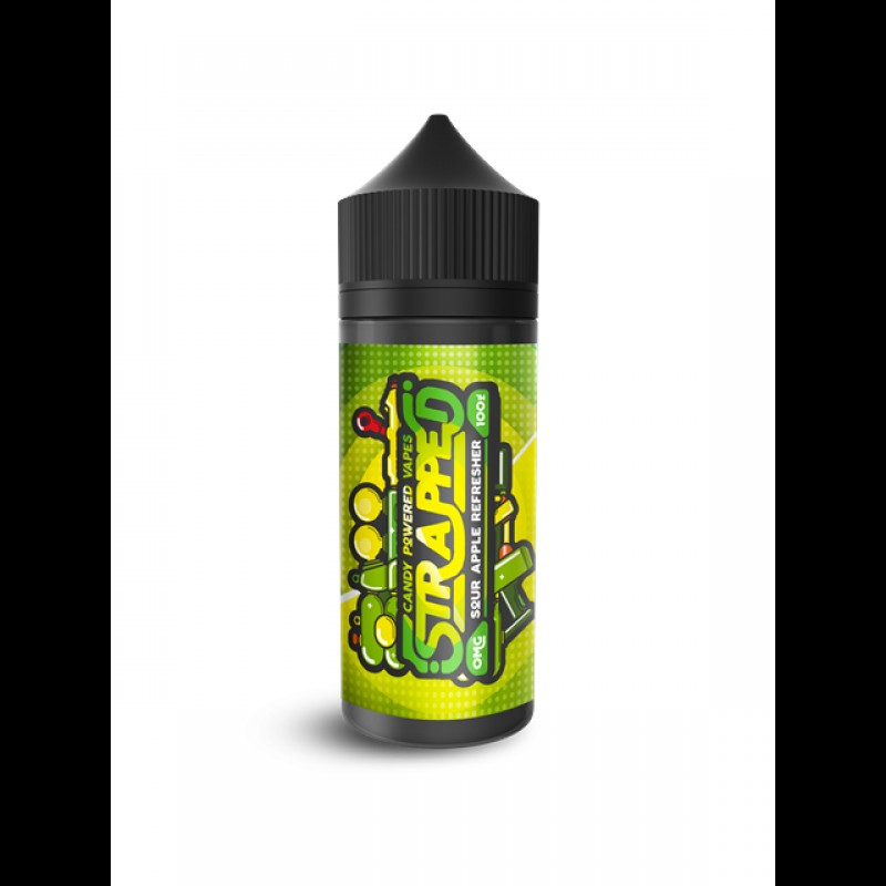 Strapped Sour Apple Refreshers E-Liquid Short Fill