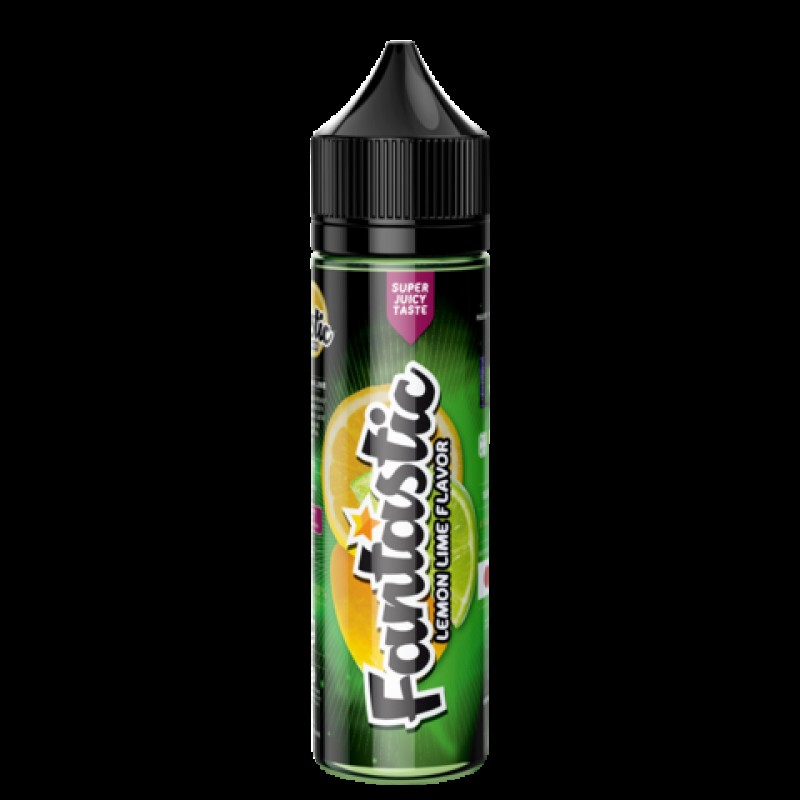 Fantastic E-juice Lemon Lime 0mg Short Fill - 50ml