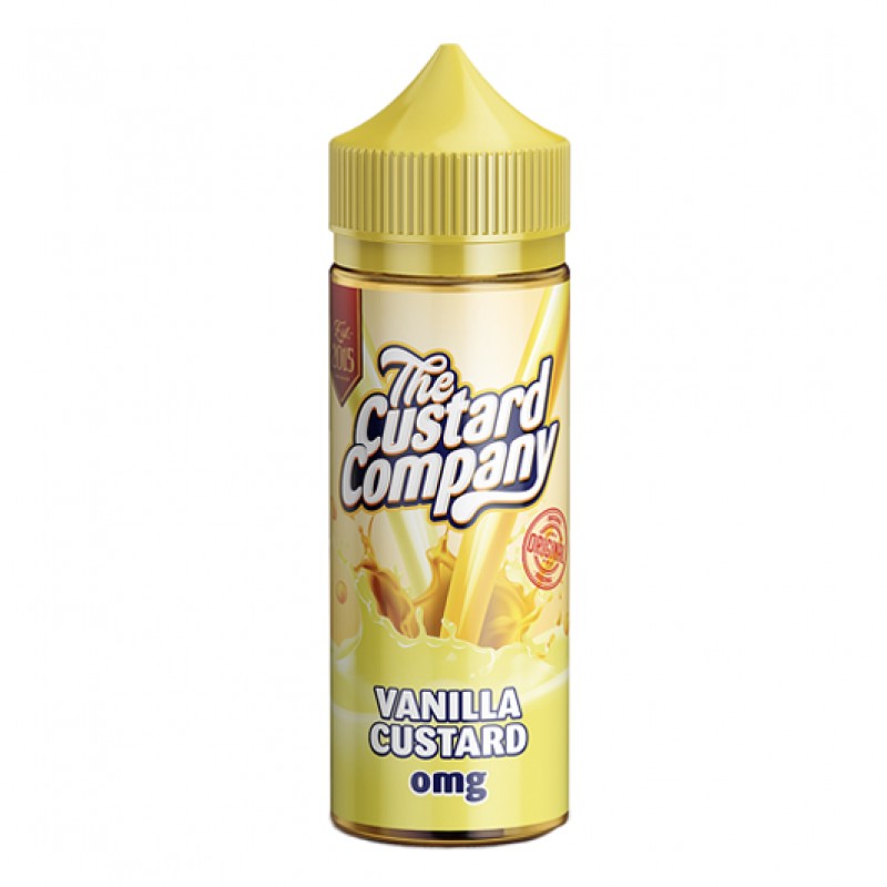 The Custard Company Vanilla Custard 0mg 100ml Shor...