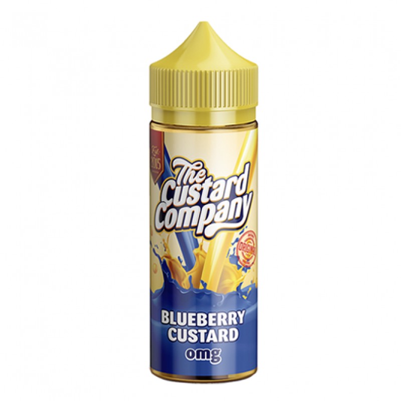 The Custard Company Blueberry Custard 0mg 100ml Sh...