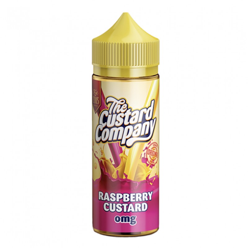 The Custard Company Raspberry Custard 0mg 100ml Sh...