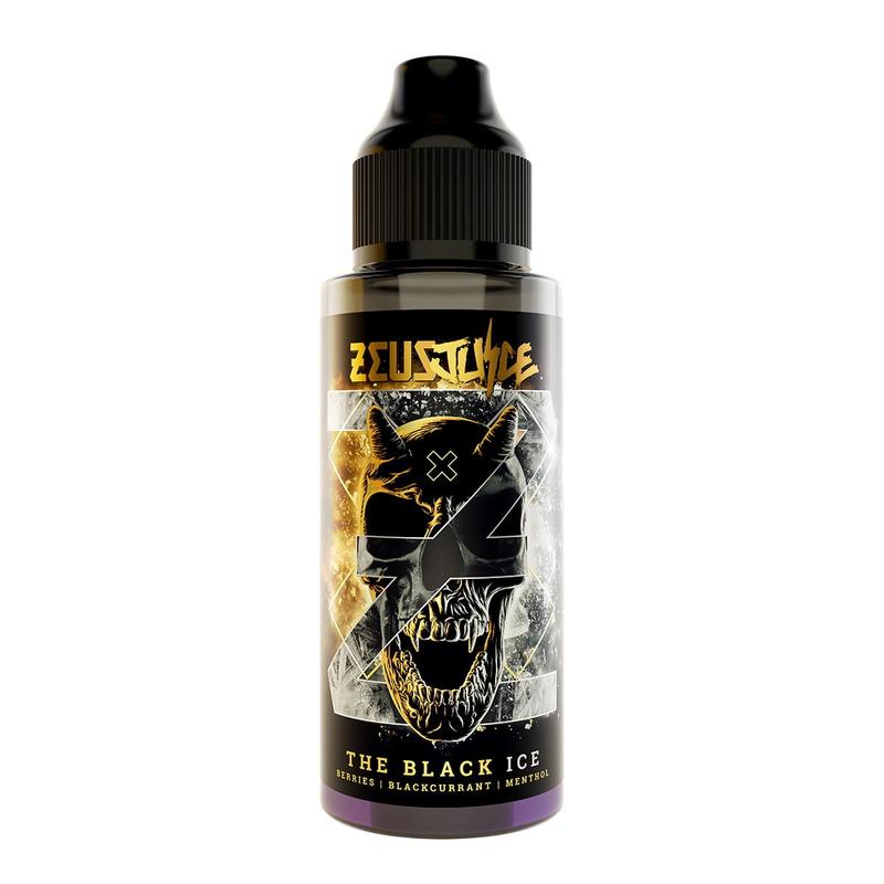 Zeus Juice The Black Ice 0mg 100ml Short Fill E-Li...