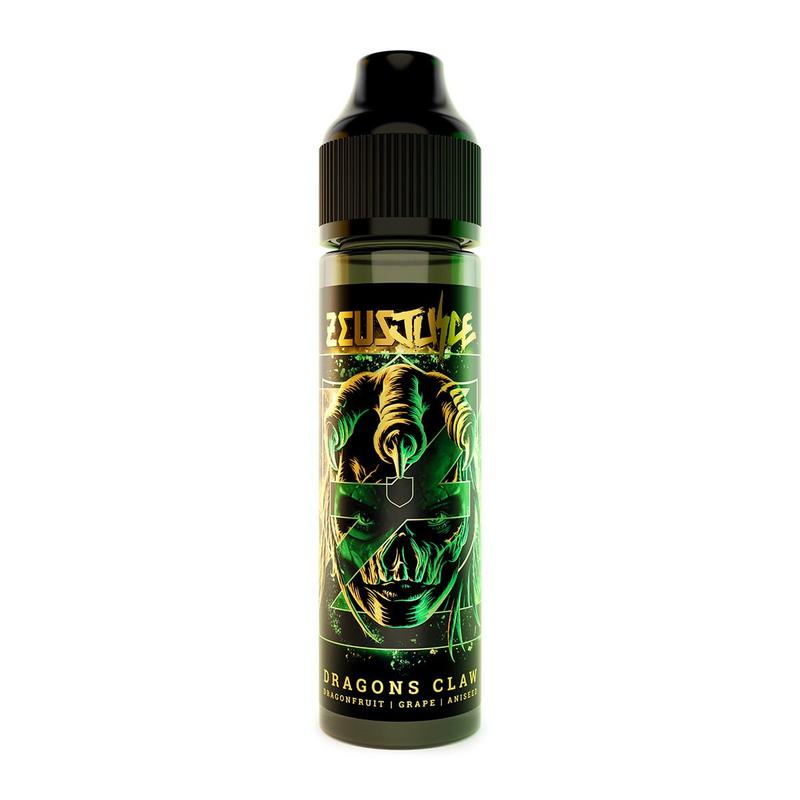 Zeus Juice Dragons Claw 0mg 50ml Short Fill E-Liqu...