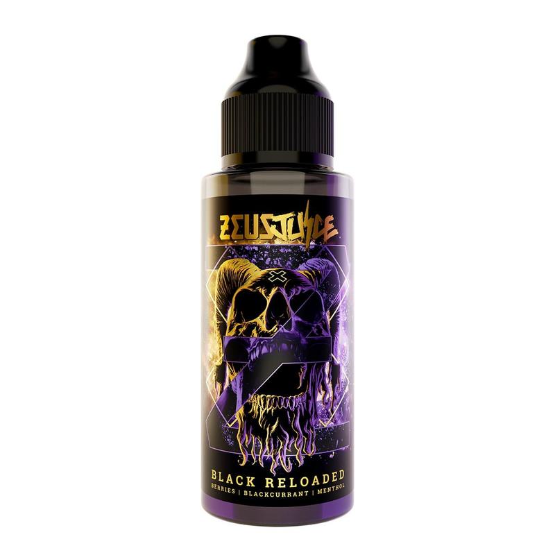 Zeus Juice Black Reloaded 0mg 100ml Short Fill E-L...