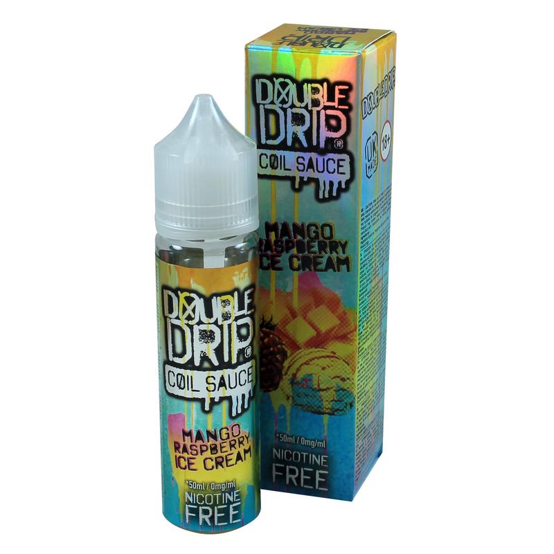 Double Drip Mango Raspberry Ice Cream 50ml Short F...