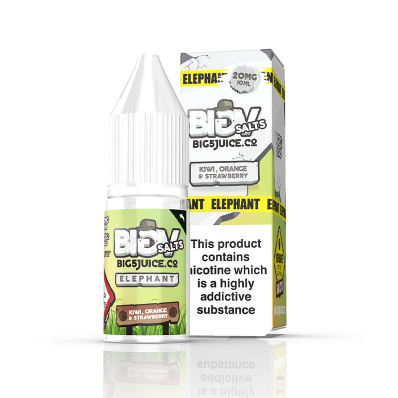 Big 5 Elephant 20mg 10ml Nic Salt