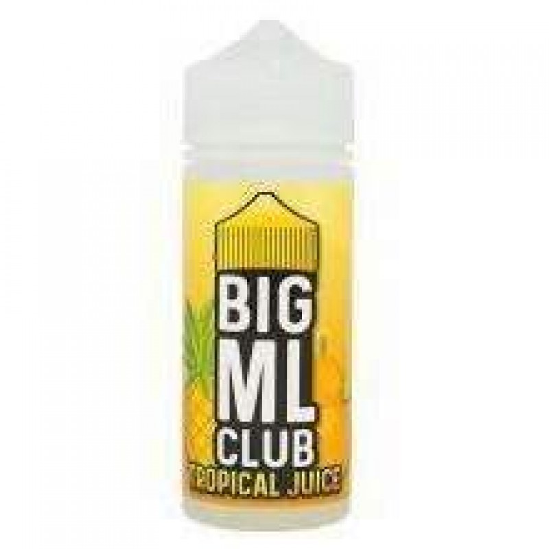 Big Ml Club Tropical Juice 100ml Short Fill - 0mg